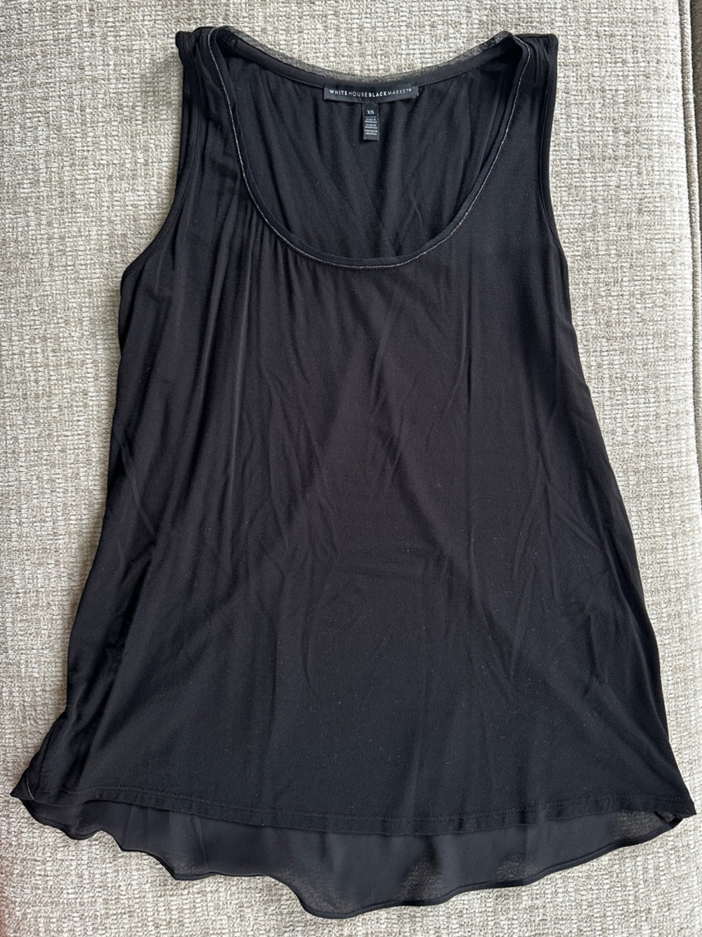 WH M Scoop Neck Sleeveless Tank